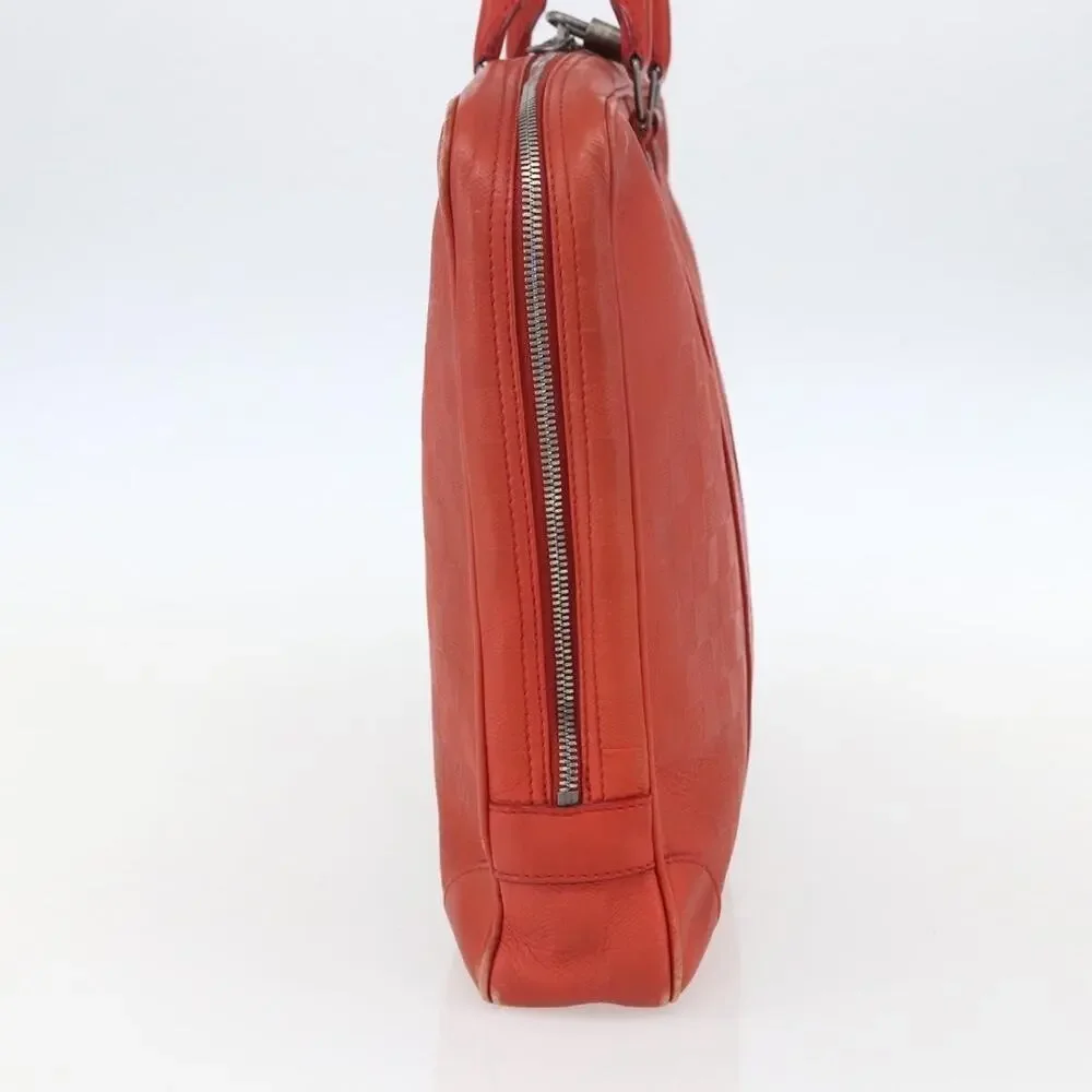 Louis Vuitton Damier Infini Porte Documents Voyage Business Bag Orange